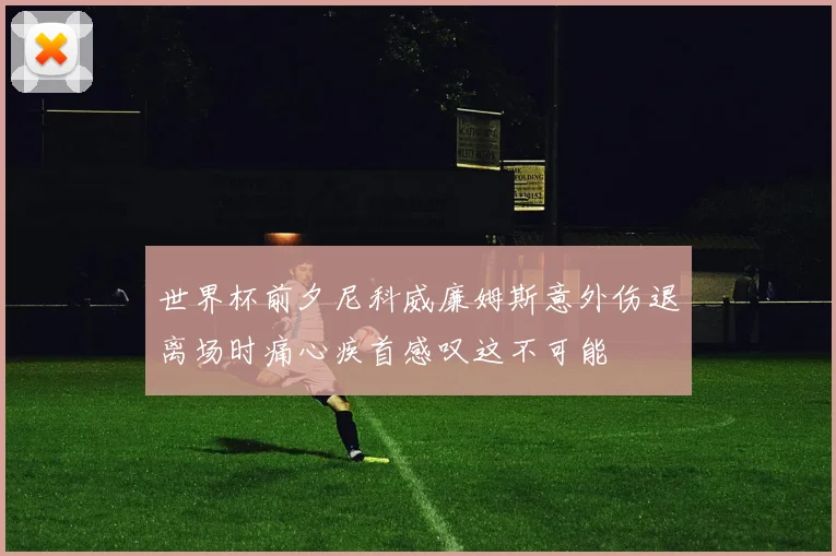 世界杯前夕尼科威廉姆斯意外伤退离场时痛心疾首感叹这不可能